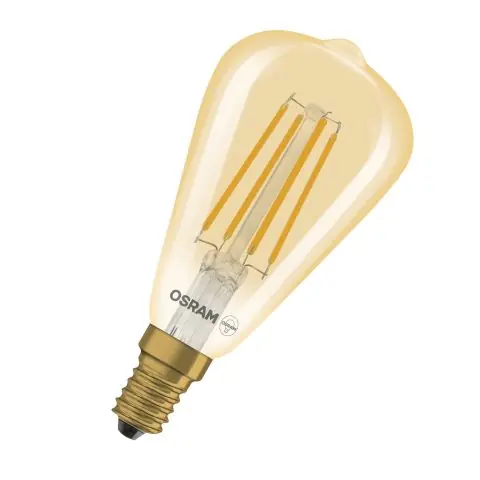Begränsat antal Osram EDISON DIM GULD LED-lampa